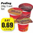 Allahindlus - Puding
250g / 3 sorti
Tere