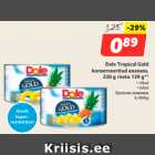 Allahindlus - Dole Tropical Gold
 konserveeritud ananass,
230 g /neto 139 g**
