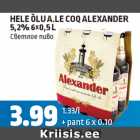 HELE ÕLU A.LE COQ ALEXANDER