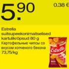 Estrella suitsupeekonimaitselised kartulikrõpsud