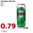 Heineken hele õlu 5% 0,5 L