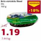 Allahindlus - Briis vürtsikilu fileed õlis 160 g