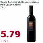 Allahindlus - Itaalia kaitstud päritolunimetusega
vein Cesari Chianti
75 cl