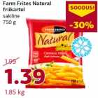 Allahindlus - Farm Frites Natural
friikartul