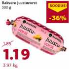 Rakvere Juustuvorst
300 g