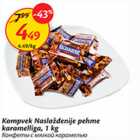 Kompvek Naslaždenije pehme karamelliga, 1 kg