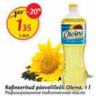 Allahindlus - Rafineeritud päevalilleõli Oleina, 1 l