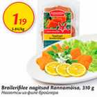 Allahindlus - Broilerifilee nagitsad Rannamõisa, 310 g