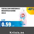 PUR BALSAM HANDS&NAILS NÕUDEPESUVAHEND, 450 ml