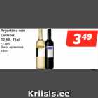 Allahindlus - Argentiina vein
Caracter,
12,5%, 75 cl
