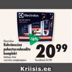 Allahindlus - Electrolux  Kohvimasina
puhastusvahendite
komplekt