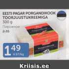 Allahindlus - EESTI PAGAR PORGANDIKOOK TOORJUUSTUKREEMIGA 300 g