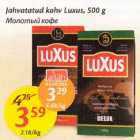 Allahindlus - Jahvatatud kohv Luxus, 500 g