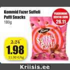 Allahindlus - Kommid Fazer Suffeli Puffi Snacks 180 g