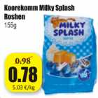 Allahindlus - Koorekomm Milky Splash Roshen 155 g
