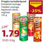 Allahindlus - Pringles kartulikrõpsud