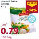 Allahindlus - Härmavili Suvine
supisegu
400 g