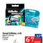 Allahindlus - Terad Gillette, 4 tk