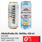 Allahindlus - Alkohoolivaba õlu Baltika, 450 ml