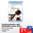 Allahindlus - Vaniljemaitseline sefir šokolaadis Laima, 200 g