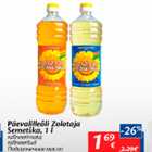 Allahindlus - Päevalilleõli Zolotaja Sematška, 1 l