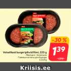 Allahindlus - Veiselihast burgeripihvid Rimi, 220 g

