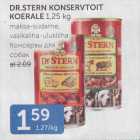 Allahindlus - DR.STERN KONSERVTOIT KOERALE 1,25 kg