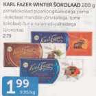 Allahindlus - KARL FAZER WINTER ŠOKOLAAD 200 G