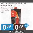 AURA GLÖGI ALKOHOOLIVABA MAHLAJOOK 1 L