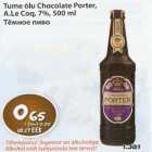 Tume õlu Chocolate Porter A.Le Coq