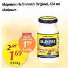 Majonees Hellman"s Original, 650 ml