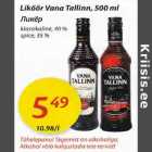 Allahindlus - Liköör Vаnа Таllinn, 500 ml, klassikaline, 40 %, spice, 35%