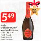 Allahindlus - Itaalia kvaliteetvahuvein Maschio Prosecco Extra Dry 