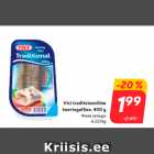 Allahindlus - Vici traditsiooniline
 heeringafilee, 400 g