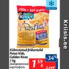 Allahindlus - Külmutatud friikartulid Patat Kids, Golden River, 1 kg