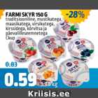 Allahindlus - FARNI SKYR 150 G