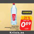 Allahindlus - Gaseerimata
mineraalvesi Vittel, 1,5 l*
