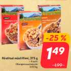 Röstitud müsli Rimi, 375 g

