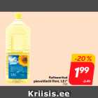 Rafineeritud
pӓevalilleõli Rimi, 1,8 l*