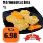 Marineeritud liha kg