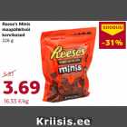 Allahindlus - Reese’s Minis
maapähklivõi
korvikesed
226 g