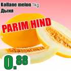 Allahindlus - Kollane melon 1kg
