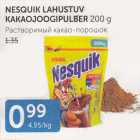 NESQUIK LAHUSTUV KAKAOJOOGIPULBER 200 G