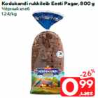 Kodukandi rukkileib Eesti Pagar, 800 g
