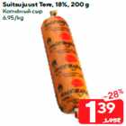 Suitsujuust Tere, 18%, 200 g
