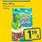 Kakaomaitselised teokarbid
Dino, 500 g
