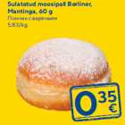 Allahindlus - Sulatatud moosipall Berliner,
Mantinga, 60 g
