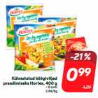 Allahindlus - Külmutatud köögiviljad
praadimiseks Hortex, 400 g