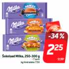 Šokolaad Milka, 250-300 g
