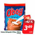 Kakao täitepakk O'Boy, 700 g